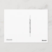 Carte postale - Illusion de bloc rouge, blanc et b (Dos)