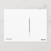 Carte postale - Illusion de blocs rouge, blanc et (Dos)