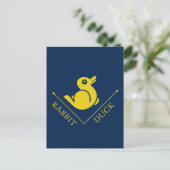 Carte Postale Illusion de lapin de canard (Debout devant)