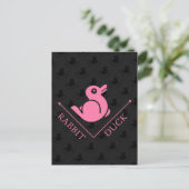 Carte Postale Illusion de lapin de canard (Debout devant)