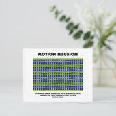 Carte Postale Illusion de mouvement (illusion optique) (Debout devant)