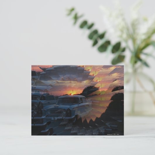 Carte Postale "Illusion de Nash" (Debout devant)