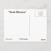 Carte Postale "Illusion de Nash" (Dos)