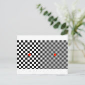 Carte Postale illusion d'optique - bougez ! (Debout devant)