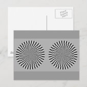 Carte Postale Illusion Fraser-Wilcox (Devant / Derrière)
