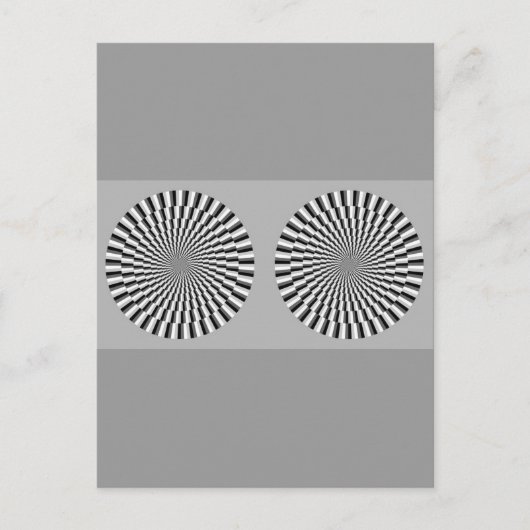 Carte Postale Illusion Fraser-Wilcox (Devant)