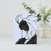 Carte Postale Illusion, jeune, vieille femme (Debout devant)