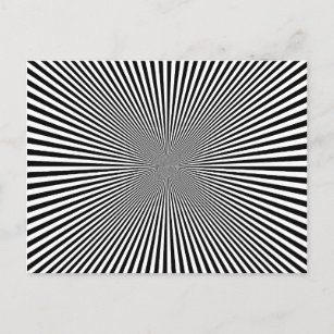 Carte Postale Illusion optique
