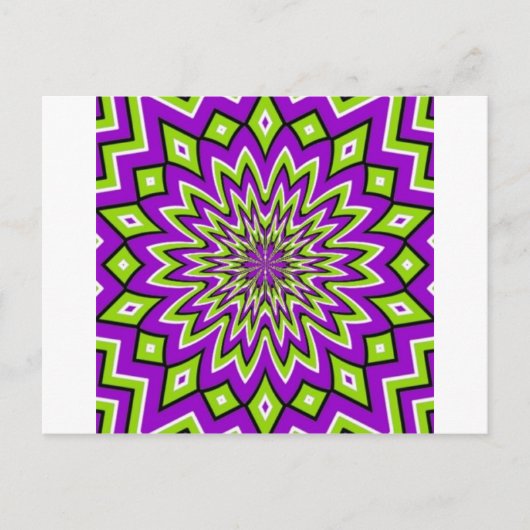 Carte Postale Illusion optique (Devant)