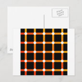 Carte Postale Illusion optique (Devant / Derrière)