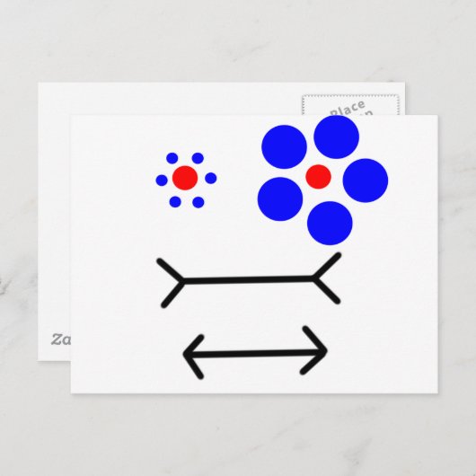 Carte Postale Illusion optique (Devant / Derrière)