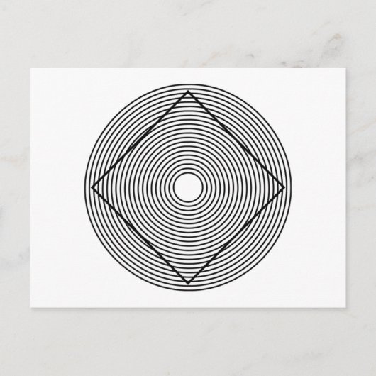 Carte Postale Illusion optique (Devant)