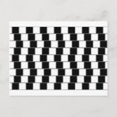 CARTE POSTALE ILLUSION OPTIQUE #102 TILE WALL (Devant)
