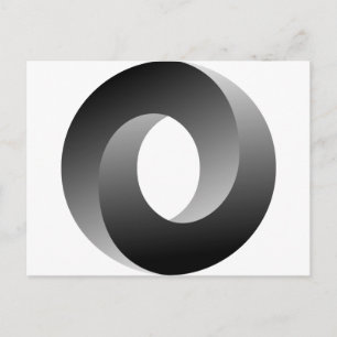 Carte Postale Illusion optique circulaire impossible