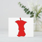 Carte Postale Illusion optique Face Apple (Debout devant)