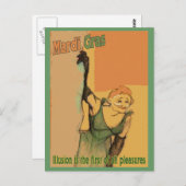 Carte Postale Illusions MArdi Gras (Devant / Derrière)