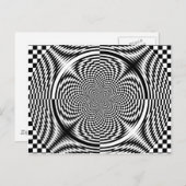 Carte Postale Illusions optiques (Devant / Derrière)