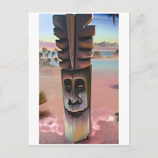 Carte Postale Illusions Tiki (Devant)