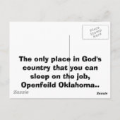 Carte Postale illustration 021 (Dos)