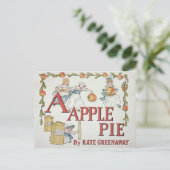 Carte Postale Illustration 'A' de 'Apple Pie Alphabet' (Debout devant)