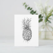 Carte Postale Illustration ananas (Debout devant)