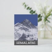 Carte Postale Illustration artistique de l'Himalaya (Debout devant)