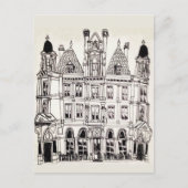 Carte Postale Illustration Birmingham Building (Devant)