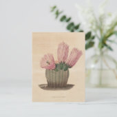 Carte Postale Illustration botanique de Cactus de 1841 (Debout devant)