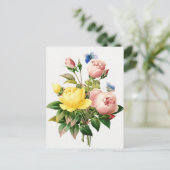 Carte Postale Illustration botanique vintage (Debout devant)