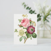 Carte Postale Illustration botanique vintage (Debout devant)