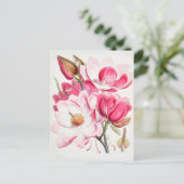 Carte Postale Illustration botanique vintage (Debout devant)