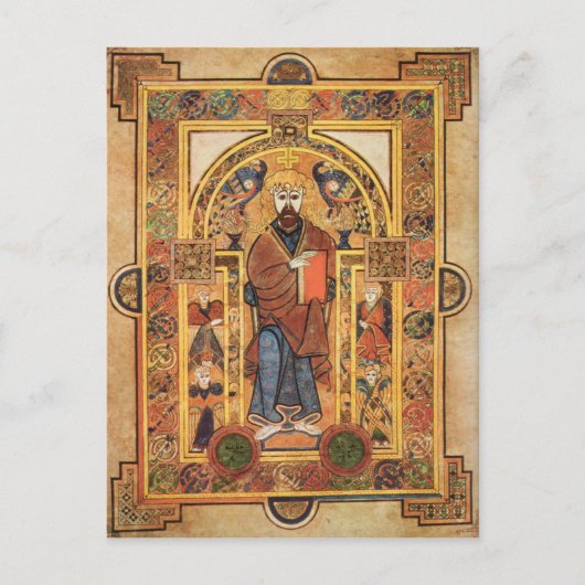 Carte Postale Illustration celtique médiévale, IXe siècle (Devant)