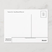 Carte postale Illustration classique (Dos)