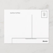 Carte postale Illustration classique (Dos)