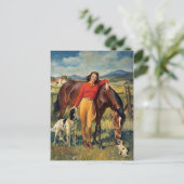 Carte postale Illustration classique (Debout devant)