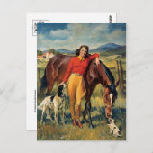 Carte postale Illustration classique (Devant / Derrière)