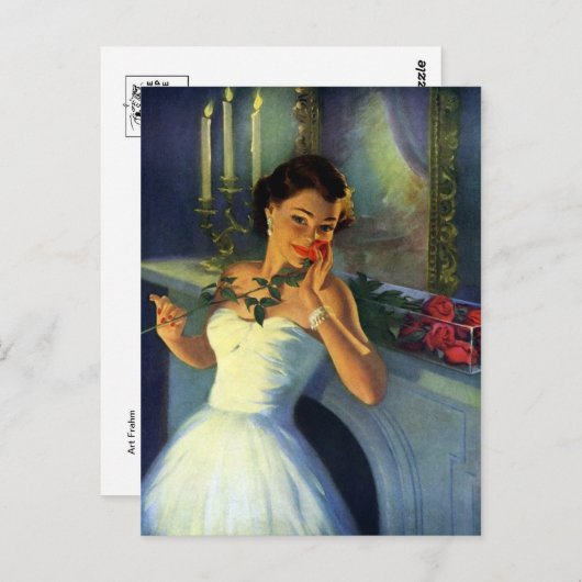 Carte postale Illustration classique (Devant / Derrière)