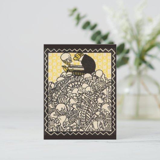 Carte postale Illustration classique (Debout devant)