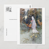 Carte postale Illustration classique (Devant / Derrière)