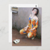 Carte postale Illustration classique (Devant / Derrière)