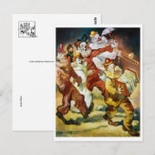 Carte postale Illustration classique (Devant / Derrière)