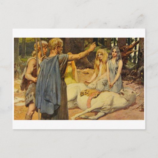 Carte postale Illustration classique (Devant)