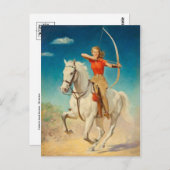 Carte postale Illustration classique (Devant / Derrière)