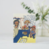 Carte postale Illustration classique (Debout devant)