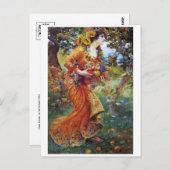 Carte postale Illustration classique (Devant / Derrière)