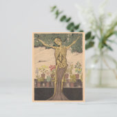 Carte postale Illustration classique (Debout devant)