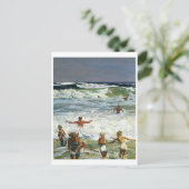 Carte postale Illustration classique (Debout devant)