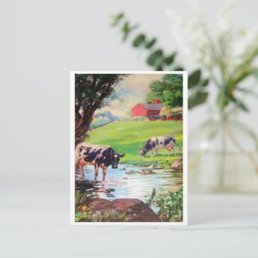 Carte postale Illustration classique (Debout devant)