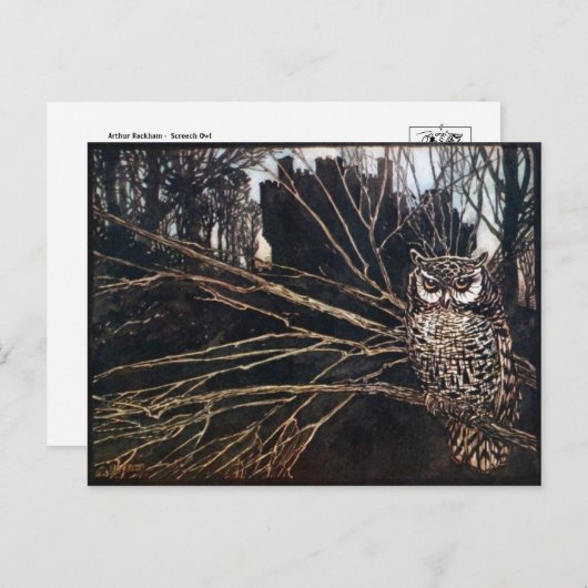 Carte postale Illustration classique (Devant / Derrière)