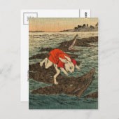 Carte postale Illustration classique (Devant / Derrière)